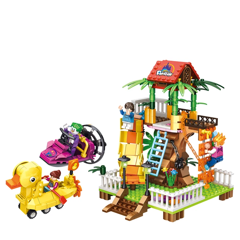 Новая история игрушек совместима с Lego friends серии парк развлечений колесо