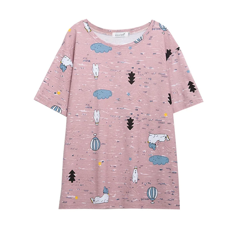 

Woman Tshirts Women's Summer Loose Streetwear Short-Sleeved T-shirt Women's Top Clothes Ropa Mujer Camisetas