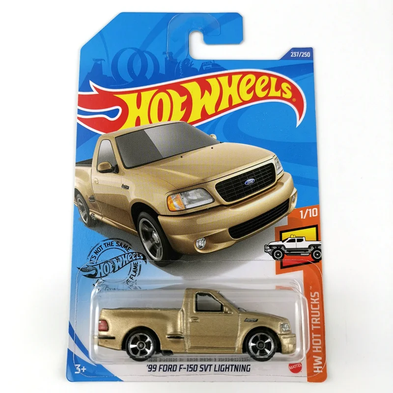 Hot Wheels 1:64 99 FORD F-150 SVT молния издание Металлические литые модели автомобилей
