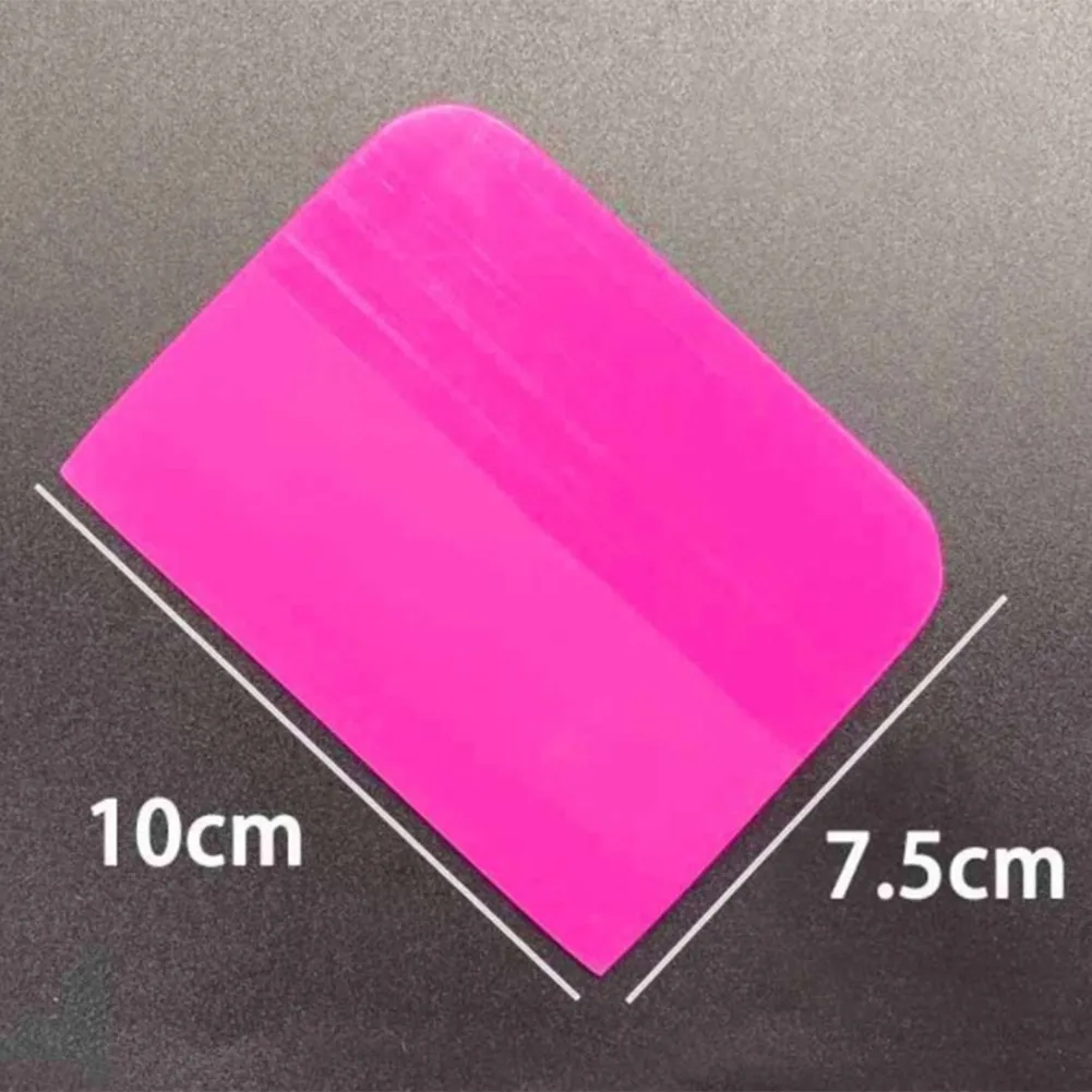 

3pcs Car Paint Protective Film Squeegee Phosphor Soft TPU Rubber Squeegee Painting Flat Scraper Windshield Scraper Wiper