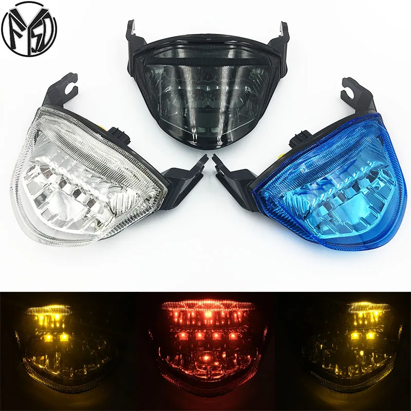 

Для Suzuki GSXR 1000 GSXR1000 GSX-1000 K5 K6 2005 2006 задний светильник тормозной поворотники Интегрированный Светодиодный светильник мотоцикла светильник