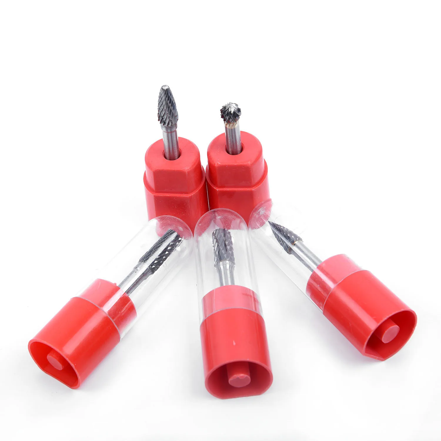 

5X Tungsten Carbide Burr Rotary Cutter Engraving Bits 6mm 1/4\\\\\\\\\\\\\\\" Shank Tools Sets
