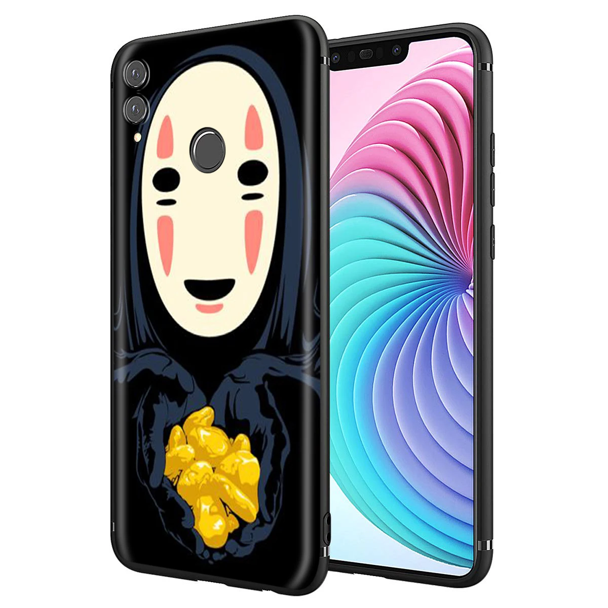 YIMAOC Spirited Away No Face Case for Huawei Mate 30 20 Honor Y7 7a 7c 8c 8x 9 10 Nova 3i 3 Lite Pro Y6 2018 P30 P smart | Мобильные