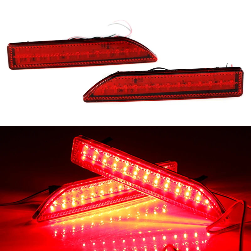 

1 Pair Car Rear Bumper Reflector Lamp for Honda CRV 2007 2008 2009 Durable Tail Light Parking Brake Fog Light Replacement Parts