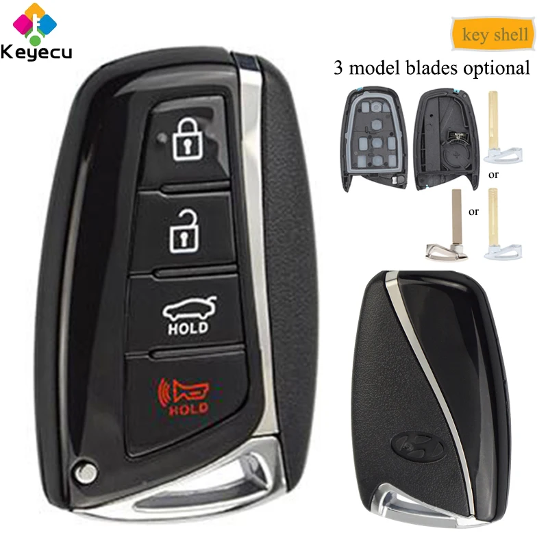 Смарт пульт дистанционного управления KEYECU Чехол для автомобильного ключа с