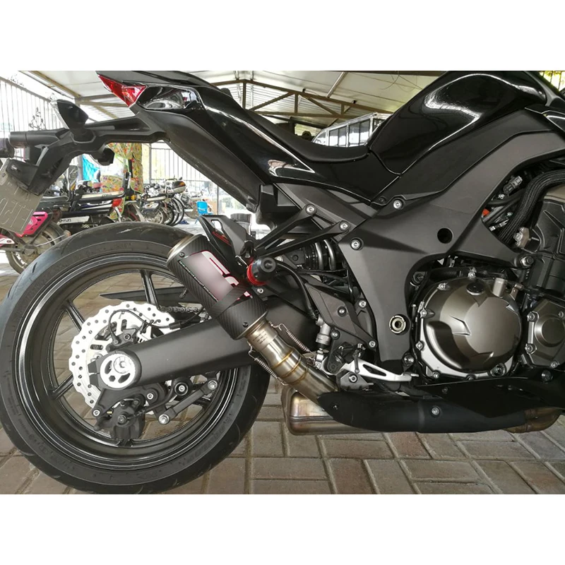 Выхлопная труба из нержавеющей стали для мотоцикла Kawasaki Z1000 2010 2019|Выхлопные трубы