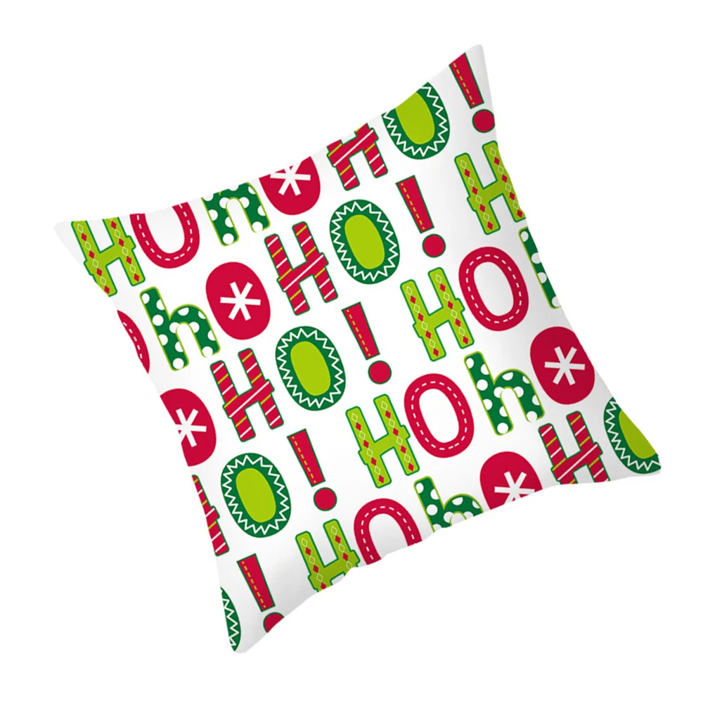 Рождественская наволочка для диванной подушки чехол домашней комнаты дивана