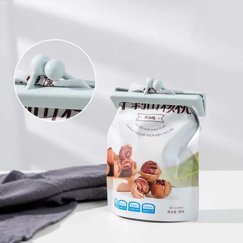 Бытовой защелкивающийся зажим для упаковки пищевых продуктов | Дом и сад