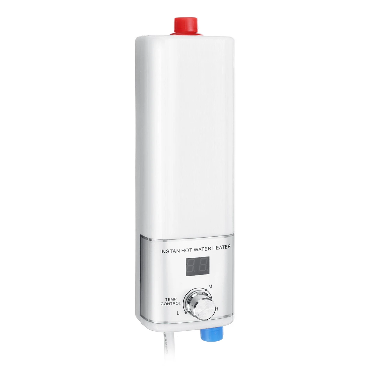 

5500W Electric Tankless Water Heater Mini Instant Water Heater Indoor Shower Kitchen Bathroom Water Heater Temperature Control