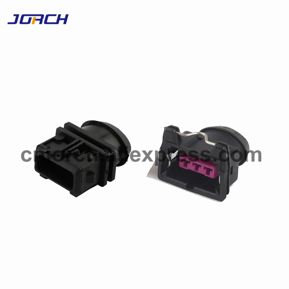 5 Sets 3 Pin Female Male Waterproof Automotive Boschs EV1 Electrical Wire Connector Plug