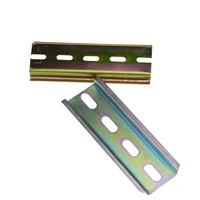 1 piece thickness 1mm ns35 s steel din rail for mounting terminal block c45 dz47 relay steel material 35mm universal type