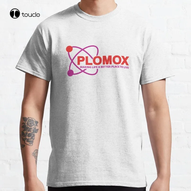 

Plomox. Making Life A Better Place To Live. Classic T-Shirt Cotton Tee Shirt Unisex
