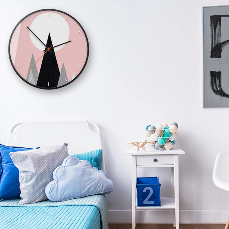 New 3D Big Wall Clock Fashion Art Simple Light Luxury Large Size Bedroom Modern Design For Home | Дом и сад