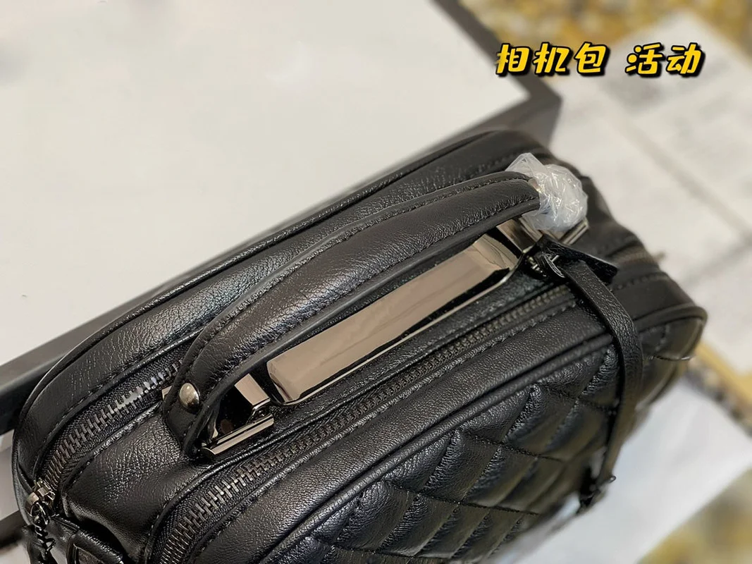 

101794 New women's fashion camera bag chain bag diagonal cross bag