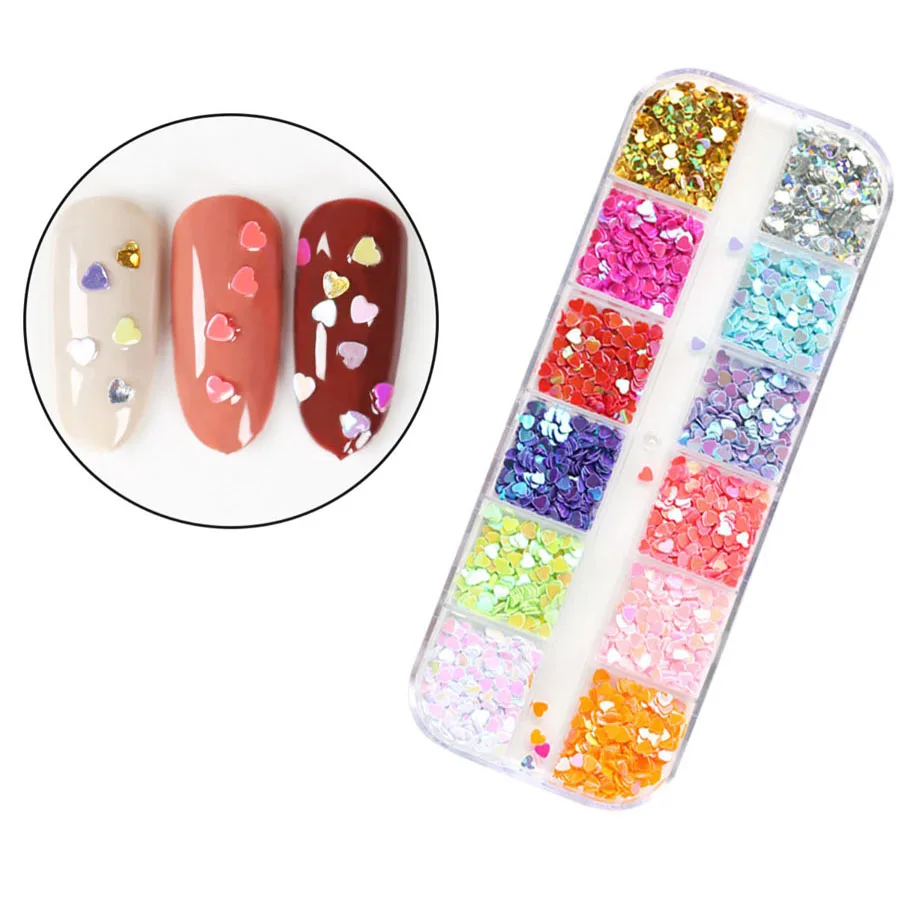 Bittb золотые серебряные полые 3D Звездные украшения для ногтей металлические