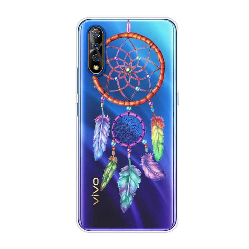 Чехол для VIVO S1 силиконовый чехол на заднюю панель телефона Крышка для VIVO S1 S 1 VIVOS1 V1907 ТПУ мягкий чехол