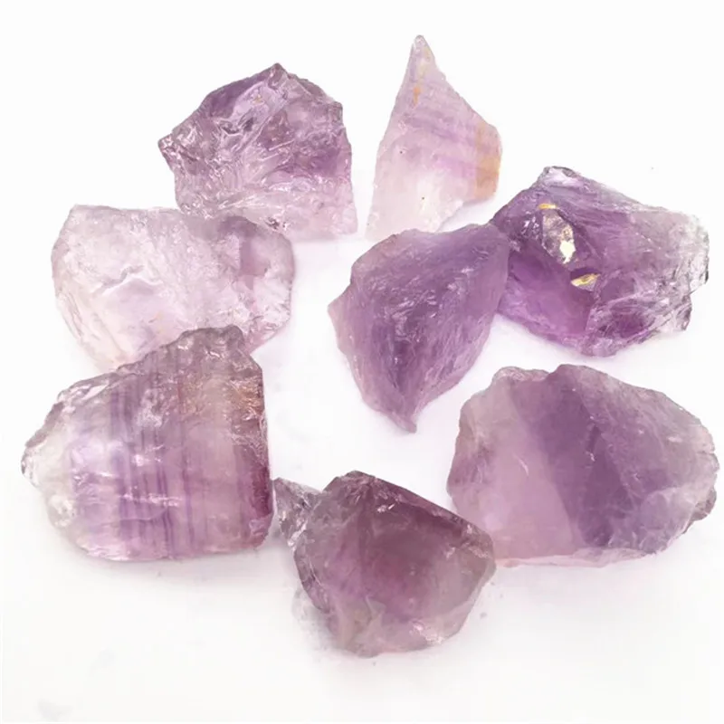 

New arrivals Unpolished natural carved amethyst rough raw crystals quartz stone for decoration