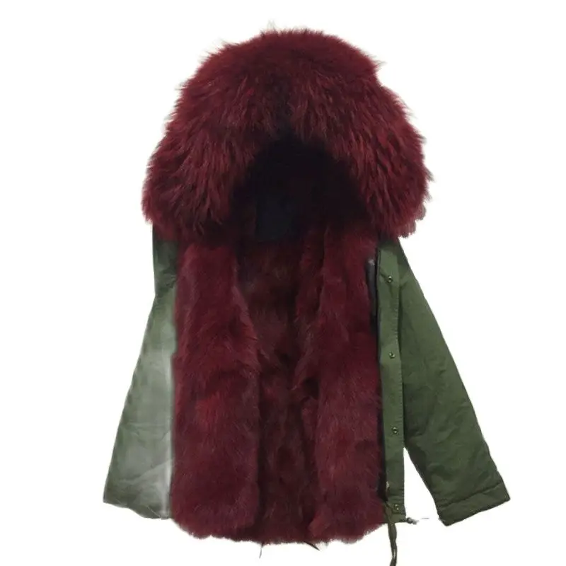 Рисунок 3 - Женская короткая парка на лисьем меху