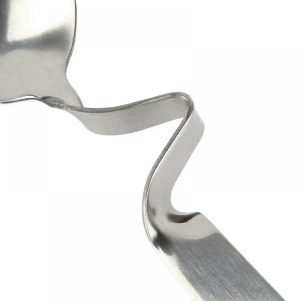 1 шт. Нержавеющая сталь улыбка лицо изогнутый чайная кофейная ложка мульти