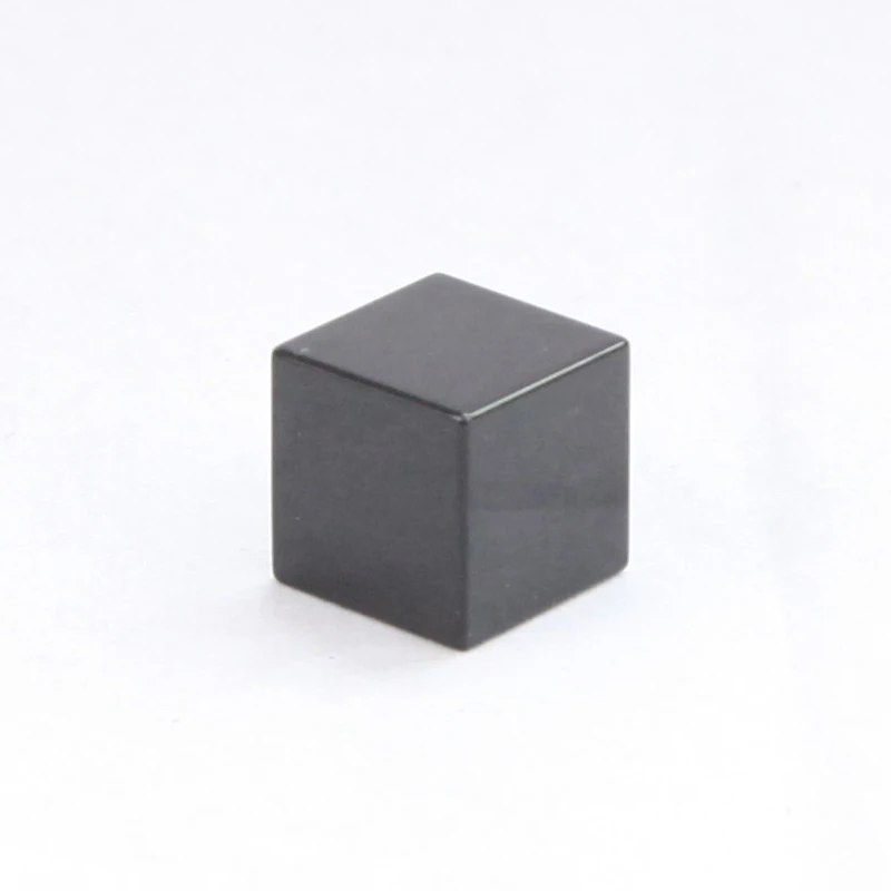 

15mm Cube Black Color Glass Prism Photo Ornaments Crystal Valentine's Day Christmas Girlfriend Gift Optical Glass