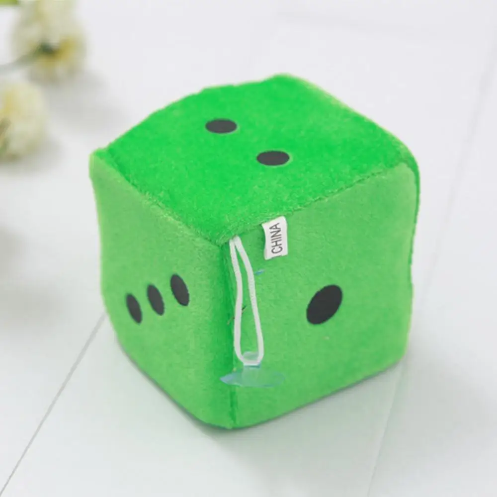 1 Pair Fuzzy Dice White Dots Rear View Mirror Hangers Vintage Car Pendant Interior Decoration Auto Accessories 6 Color | Автомобили и