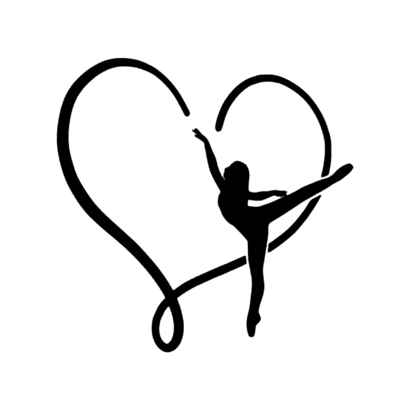 15*15 см стикер балерин наклейка в виде балерины Beauty Temptation наклейки на