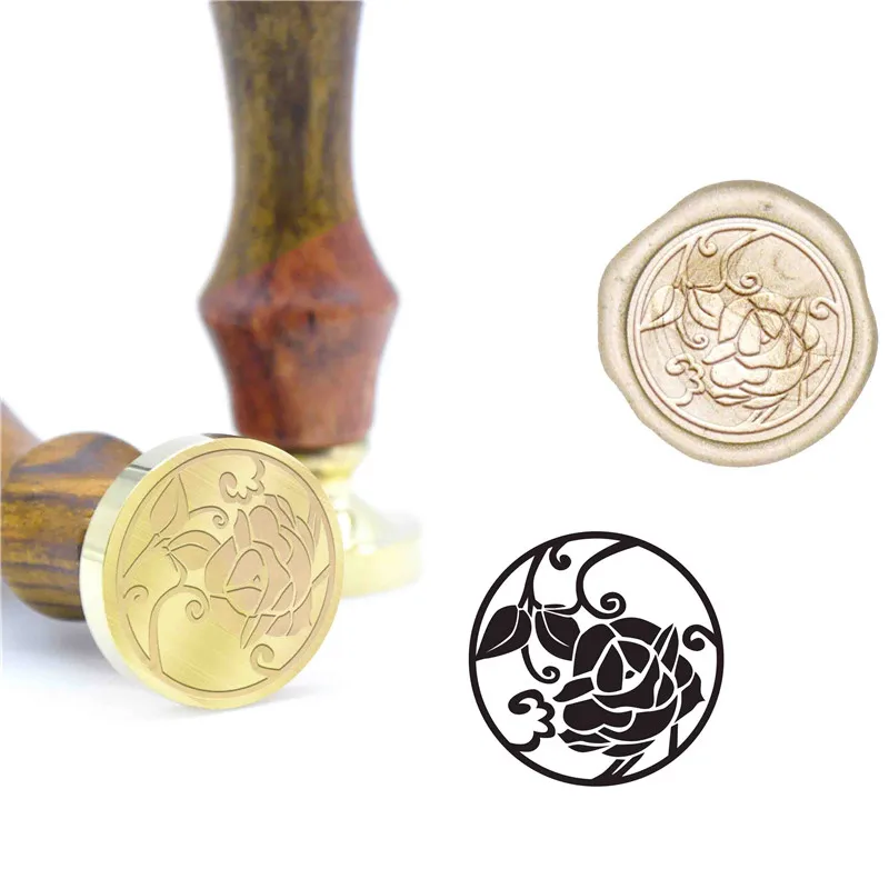 Wax seal 11 Морской якорь воск печать штамп-Свадебный Воск Печать комплект печатей-пригласительные сургучные печати B116 индивидуальный восковой штамповки букв для ювелирных изделий штамп деревянная ручка DIY - Цвет: Wax seal 11