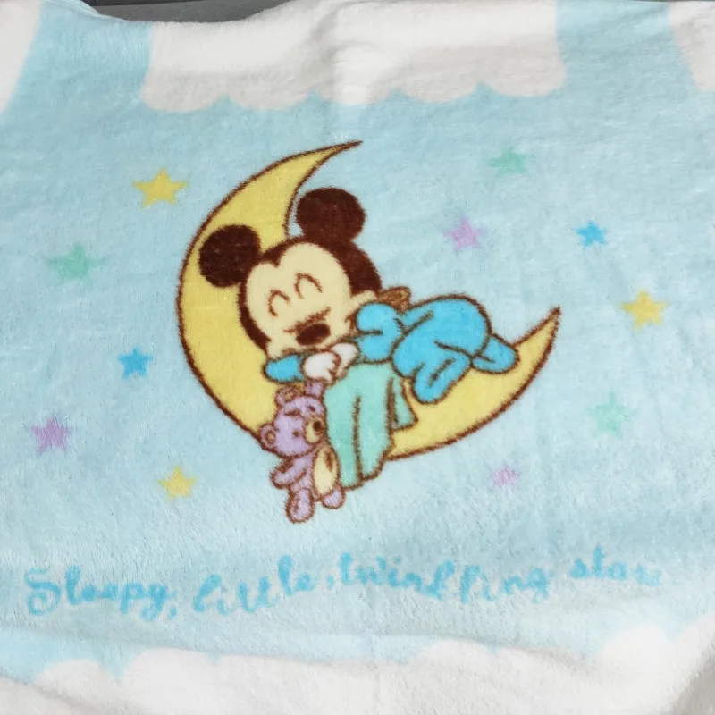 Детские синие покрывала для сна с изображением Минни Маус Дейзи Дак Микки милое