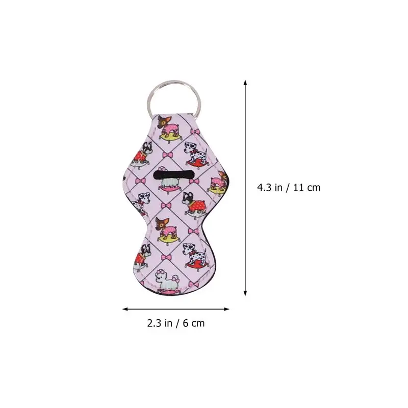 15pcs Printed Durable Lipstick Holder Chapstick Bag Neoprene Keychain Sleeve for Travel Outdoor | Украшения и аксессуары