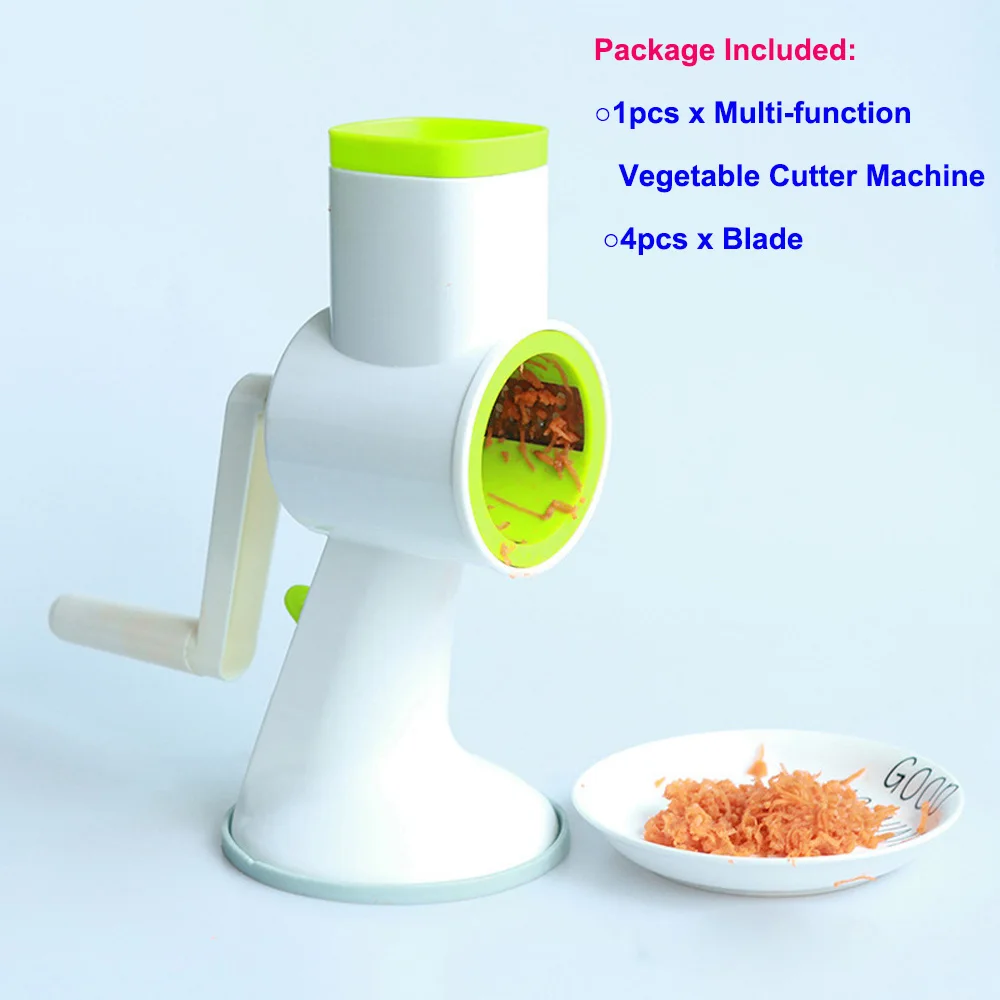 cutter-white Ручная ручная соковыжималка многофункциональная Бытовая экстрактор свежих фруктов кухонный инструмент для фруктов и овощей ручная соковыжималка всасывающая база - Color: cutter-white