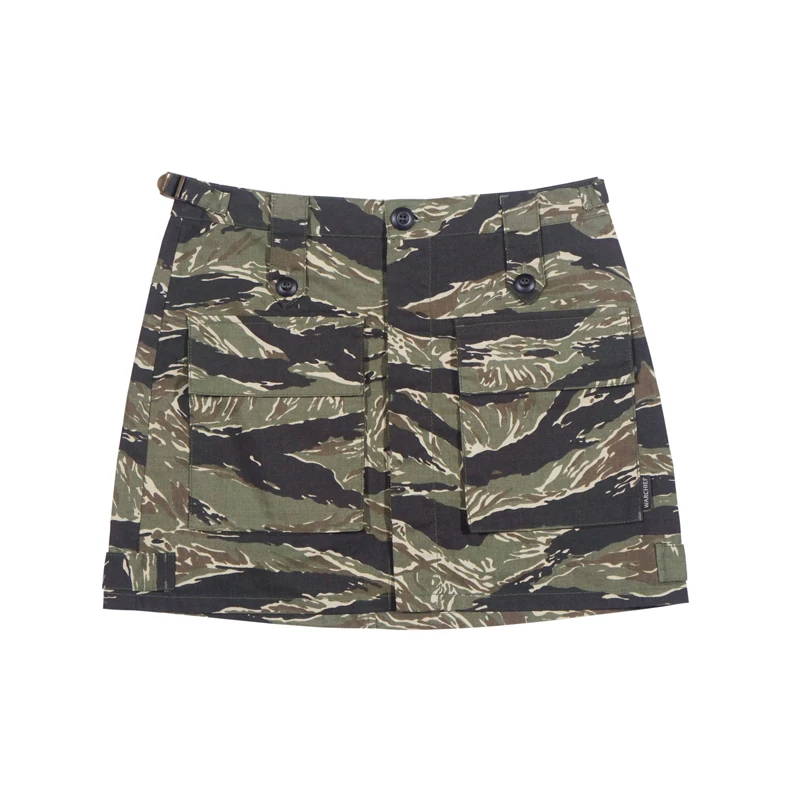 Новая уличная Военная Женская тактическая юбка камуфляжная дышащая Спортивная