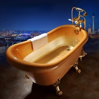 pearly lustre plate insulation easy cleaning independent bathtub small apartment european household adult bathtub