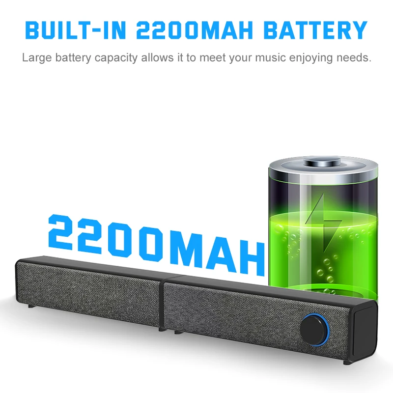 Беспроводная Bluetooth колонка 20 Вт 5 0|Саундбары| |