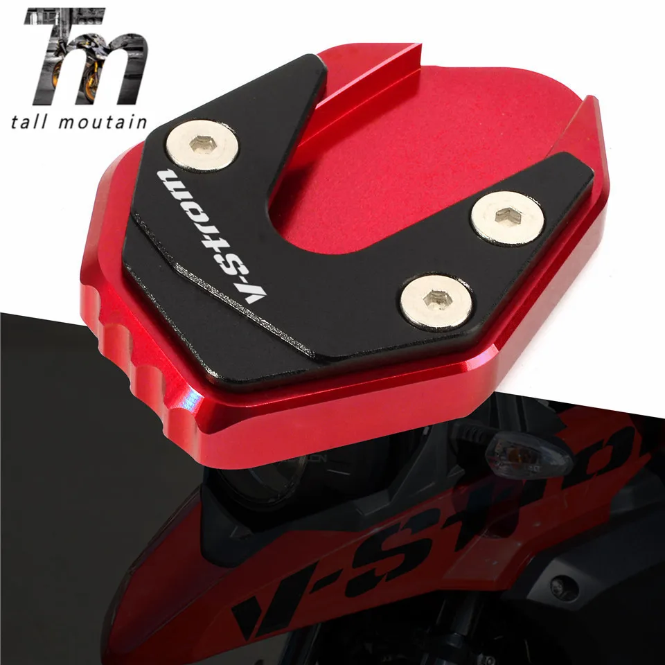 

For Suzuki V-Strom 250 DL250 DL 250 V STROM 2017 2018 2019 202 Motorcycle Kickstand Foot Side Stand Extension Pad Support Plate