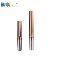 reamer hrc60 6 flutes with 100mm tungsten carbide reamer straight groove h7 alloy with coating for cnc machine reamers