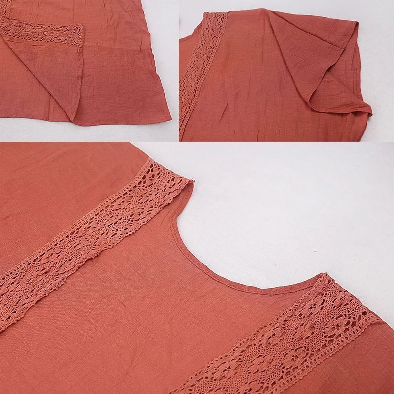 

2021 summer beach slubby kimono sexy brown waist cardigan suntan cardigan hollow out half sleeve beach Pullover