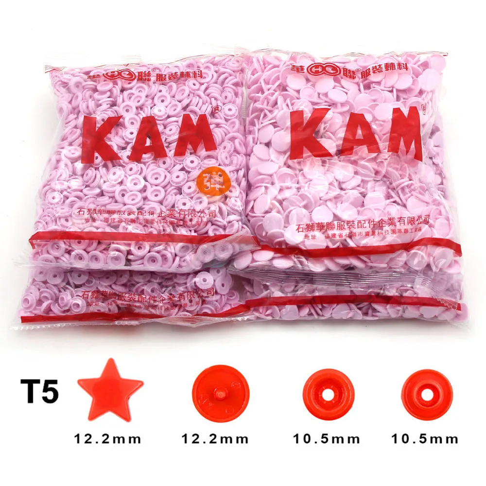 Оптовая продажа 1000 наборов звезда оснастка Кнопка Кам Т5 кнопка смолы