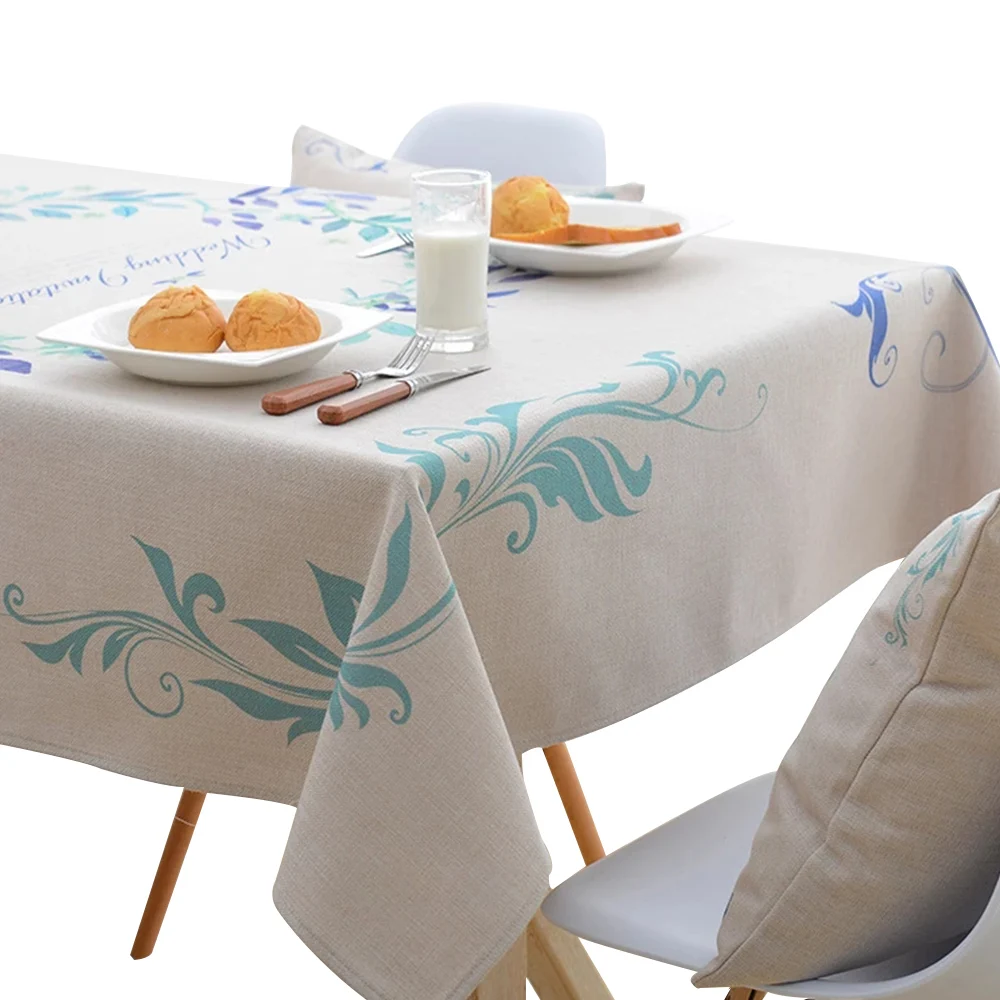 Горячая новинка винтажная Европейская стильная Скатерть прямоугольная скатерть