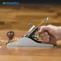 workbro high carbon steel planer carpenter trimming plane knife wood cutting edge wood screw planer woodworking hand tools