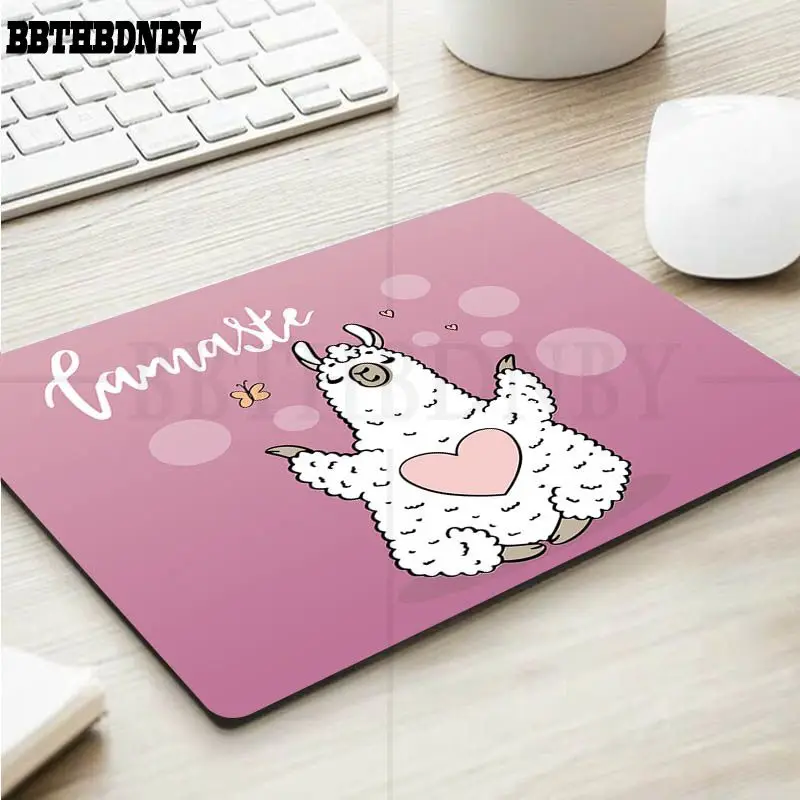 

BBTHBDNBY Top Quality cute cartoon Lama Llama Alpacas Animal Beautiful Anime Mouse Mat Top Selling Wholesale Gaming Pad mouse