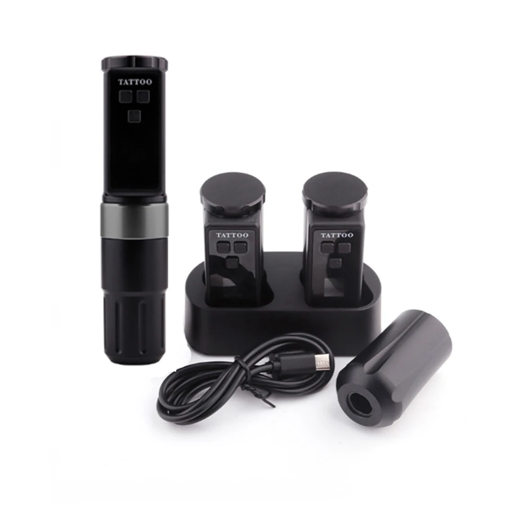 

Swiss Wireless Tattoo Machine Kits Battery Pen Swiss Motor Tattoo Equipment Tattoo Set
