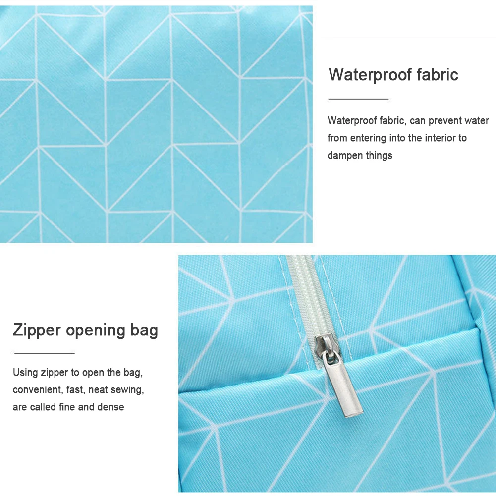 Large-Capacity Waterproof And Cold pack New Aluminum Foil insulation Bag Korean Portable lunch Wholesale Price Thermos bag |