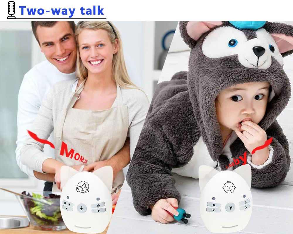 Портативная рация V30 Bebe Baby Sound Monitor портативная радиоигрушка электронные