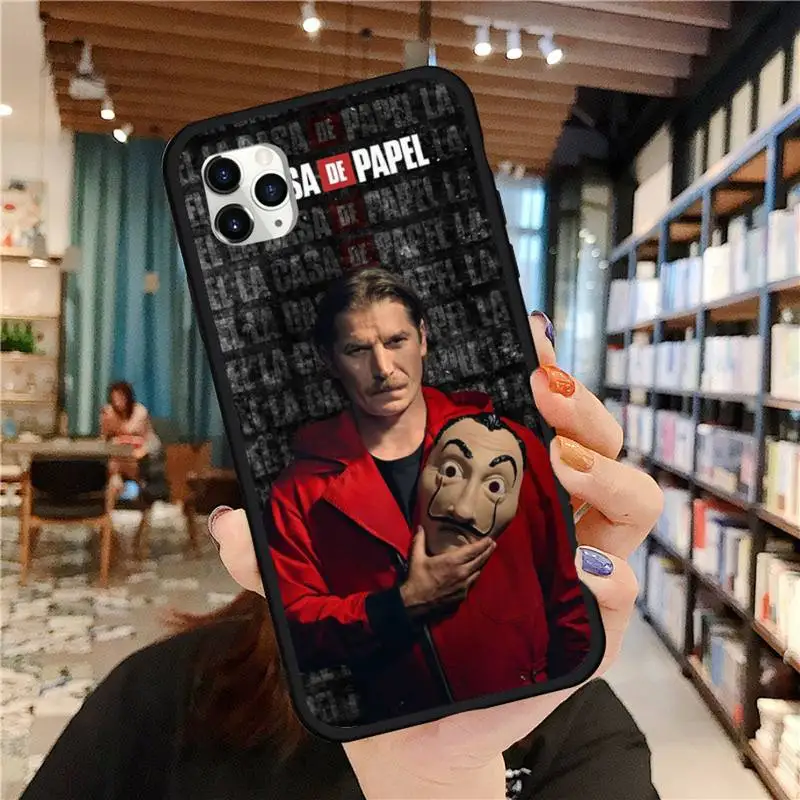 

La casa de papel Phone Case for iPhone 11 12 pro MINI XS MAX 8 7 6 6S Plus X 5S SE 2020 XR