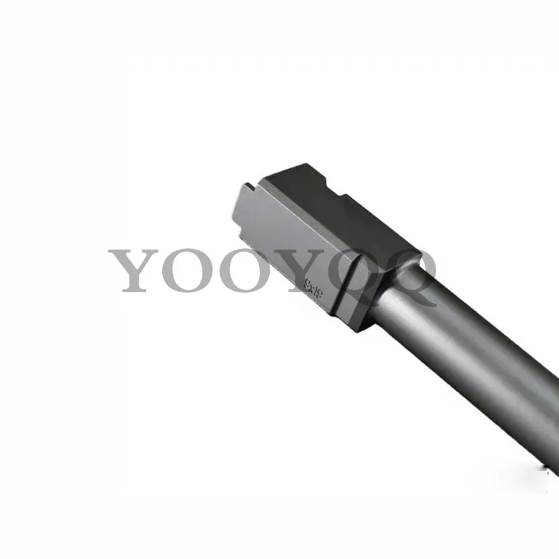 Glock G17 14 мм CCW Barrel Kjw 17 & awcustom Vx7 Aa R17 Gen 3 CNC обратная резьба Металл 9x19 труба черная |