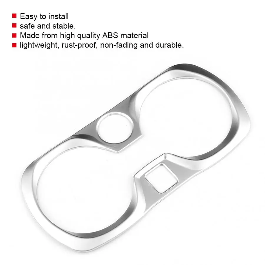 Автомобильный стикер центральный контроль держатель стакана воды панель Крышка