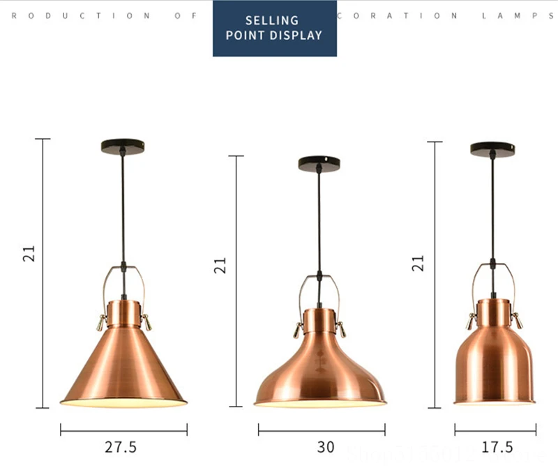 

Bar Cafe Retro Pendant Lights Iron Restaurant Hanging Lamp for Living Room Light Fixture Industrial Decor Pendant Lamp Luminaire