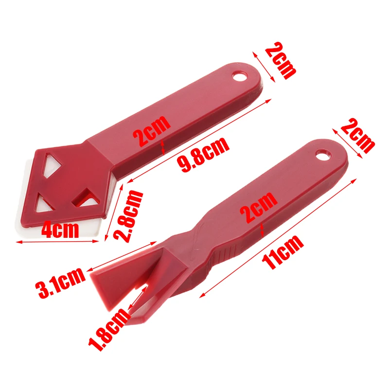 2 шт. красный Силиконовый скребок набор инструментов для чеканки угловая Скоба