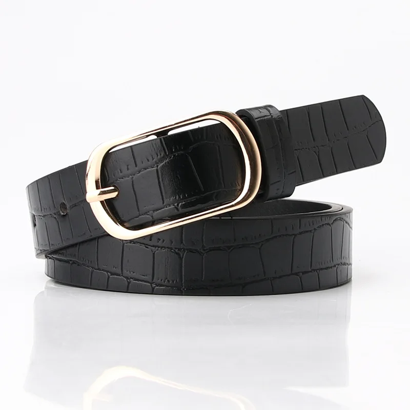 

2020 Vintage Snake Leopard Print Belt for Women Black Fashion Waist Leather Belt for Lady Female Waistband Belts