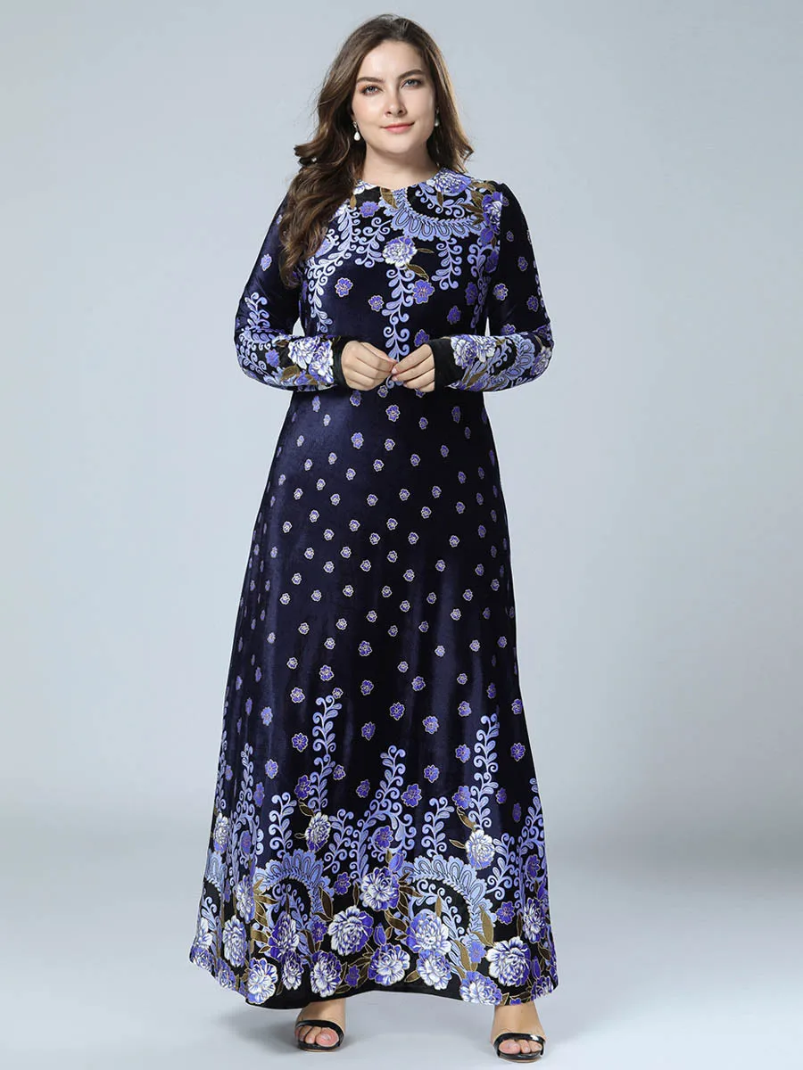 Платье кафтан с оборками Abaya плиссированное платье из Дубая в турецком и